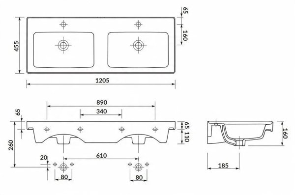 Cersanit S801-323 ΣΕΤ B284 CREA 120 ΛΕΥΚΟ ΣΥΝΑΡΜΟΛΟΓΗΜΕΝΟ (ΝΤΟΥΛΑΠΙ + ΝΙΠΤΗΡΑΣ) ΕΙΚΟΝΙΚΟ // CER.CREA-SET-120-ΛΕΥΚΟ