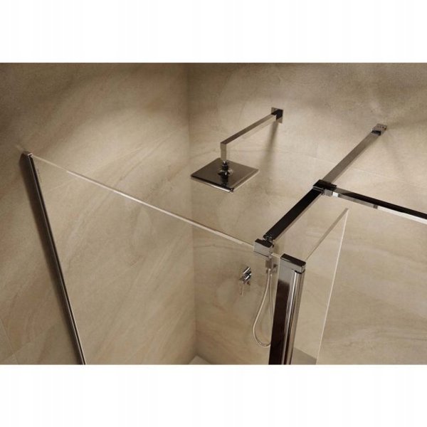 Cersanit (καμπίνες walk-in) SET B810: Καμπίνα walk-in MILLE χρώμιο 90x90x90x200 (S601-197)