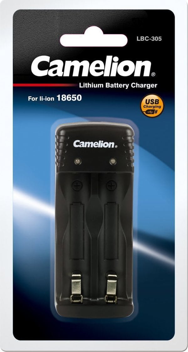 Φορτιστής LBC-305 για μπαταρίες Li-ion 18650, CAMELION
