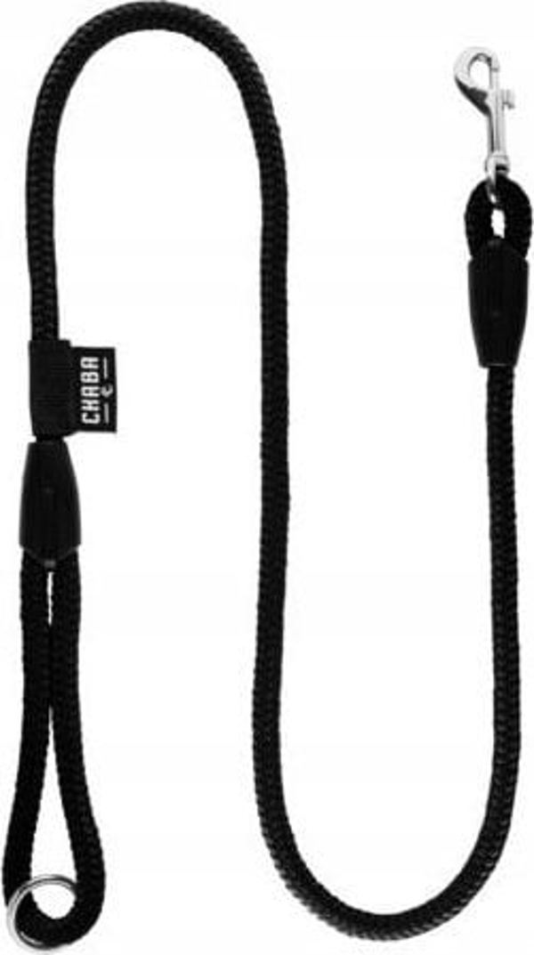 Chaba CHABA LEASH ROPE ``L`` 14mm/1,3m μαύρο