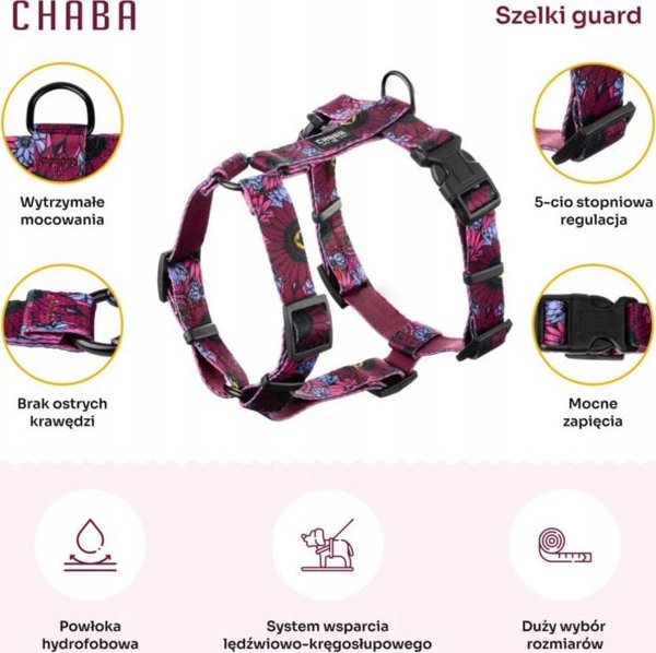 Chaba CHABA GUARD STORY HARNESS ``M`` LAKOTA 2,0/35-55cm