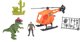 CHAP MEI CHAP MEI playset Dino Valley Cconcavenator Claw Catch Rod Copter, 542613