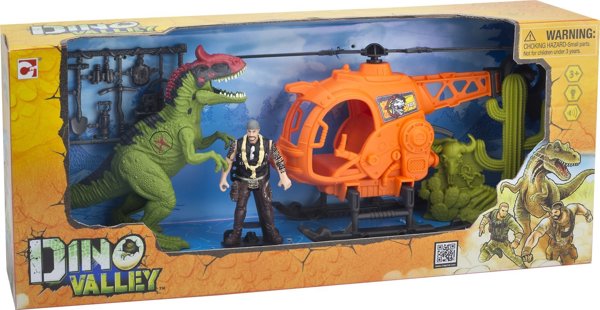 CHAP MEI CHAP MEI playset Dino Valley Cconcavenator Claw Catch Rod Copter, 542613