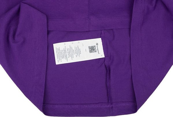 Champion Ανδρικό μπλουζάκι Champion SS Tee μωβ 220256 VS025 XL