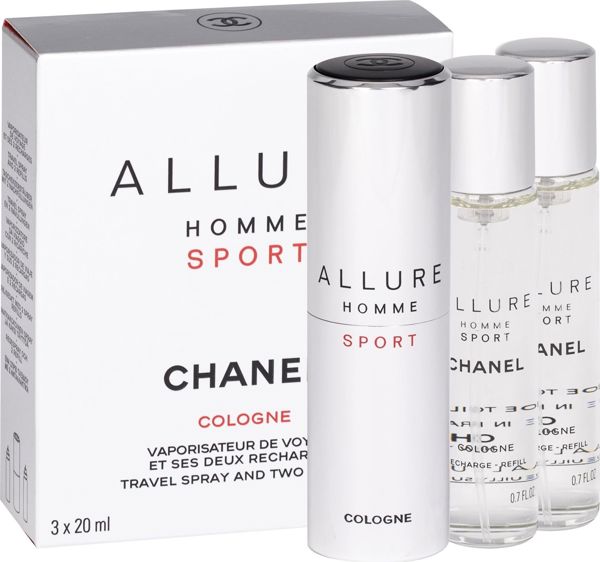 Chanel Allure Homme Sport Cologne Ανδρικό Άρωμα, 3x20ml