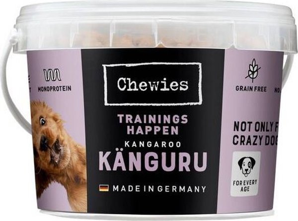 Chewies Chewies Λιχουδιά Για Σκύλους Καγκουρό Μονο Πλαστικό Δοχείο 300g