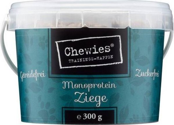Chewies Chewies Przysmak Dla Psa Koza Mono Wiadro 300g