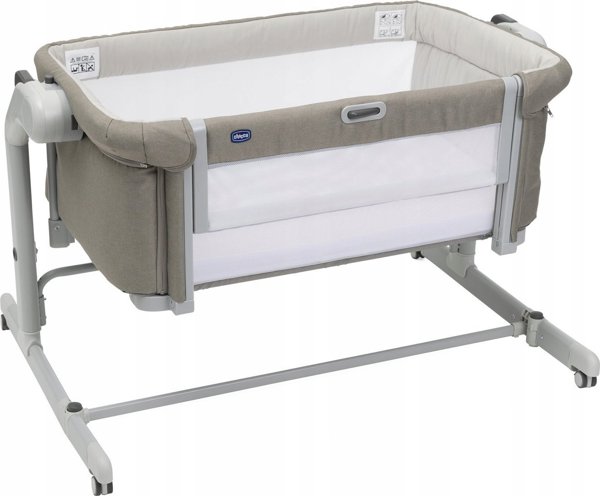 Chicco Κούνια Next2me Magic Evo Desert Taupe