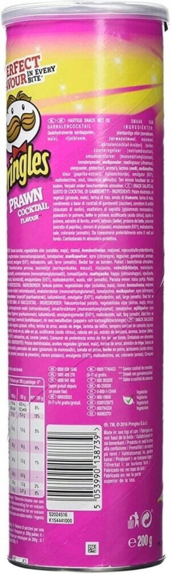 Chipsy Pringles Prawn Cocktail 165g