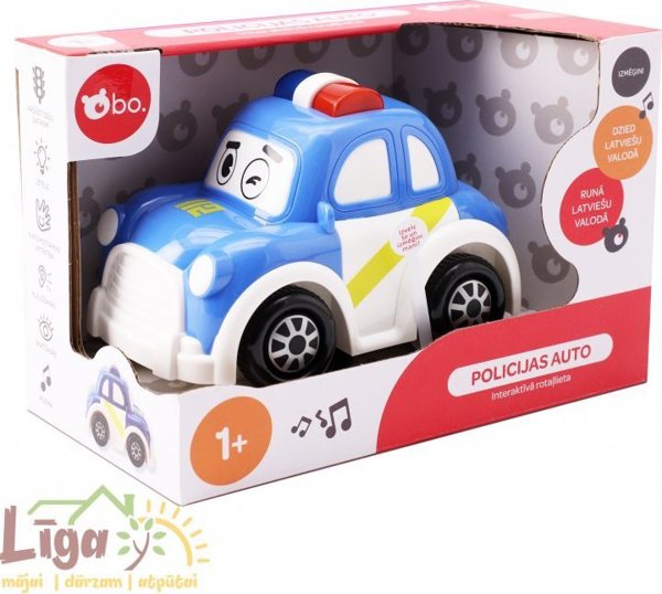 Διαδραστικό περιπολικό Chicco (Λετονική γλώσσα)