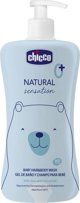 Chicco Natural Sensation υγρό καθαρισμού σώματος και μαλλιών 0m+ 500ml