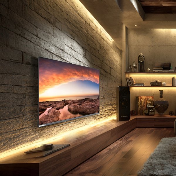 CHiQ L43QST TV 43", FHD, QLED, ultratenká, Android14, Dolby Audio, Frameless