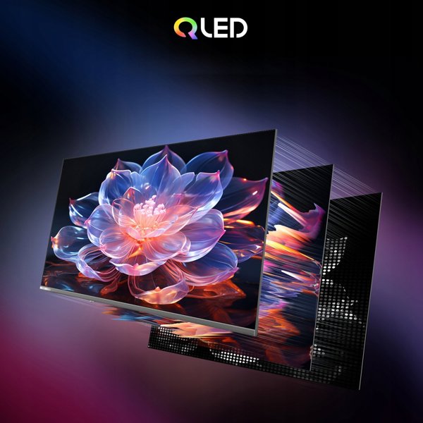 CHiQ L43QST TV 43", FHD, QLED, ultratenká, Android14, Dolby Audio, Frameless