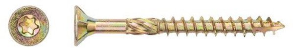 ΒΙΔΕΣ ΓΙΑ ΜΟΡΙΟΣΑΝΙΔΑ T25 5.0X50/30 YELL ZN8PCS