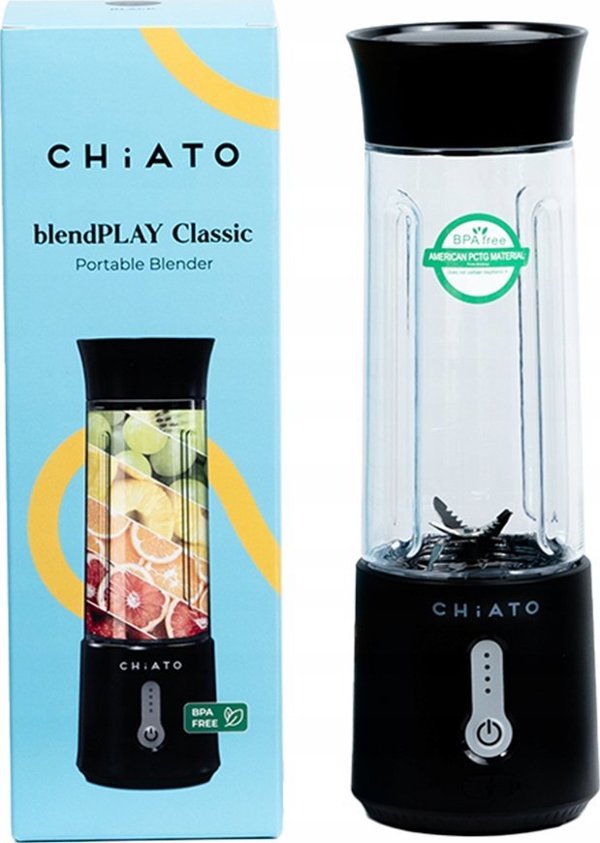 Φορητό Μπλέντερ CHIATO BlendPLAY - Μαύρο