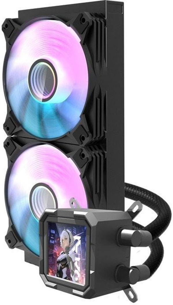 Υδρόψυξη επεξεργαστή Darkflash DV240S (μαύρο) Darkflash