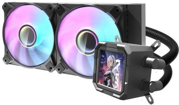 Υδρόψυξη επεξεργαστή Darkflash DV240S (μαύρο) Darkflash