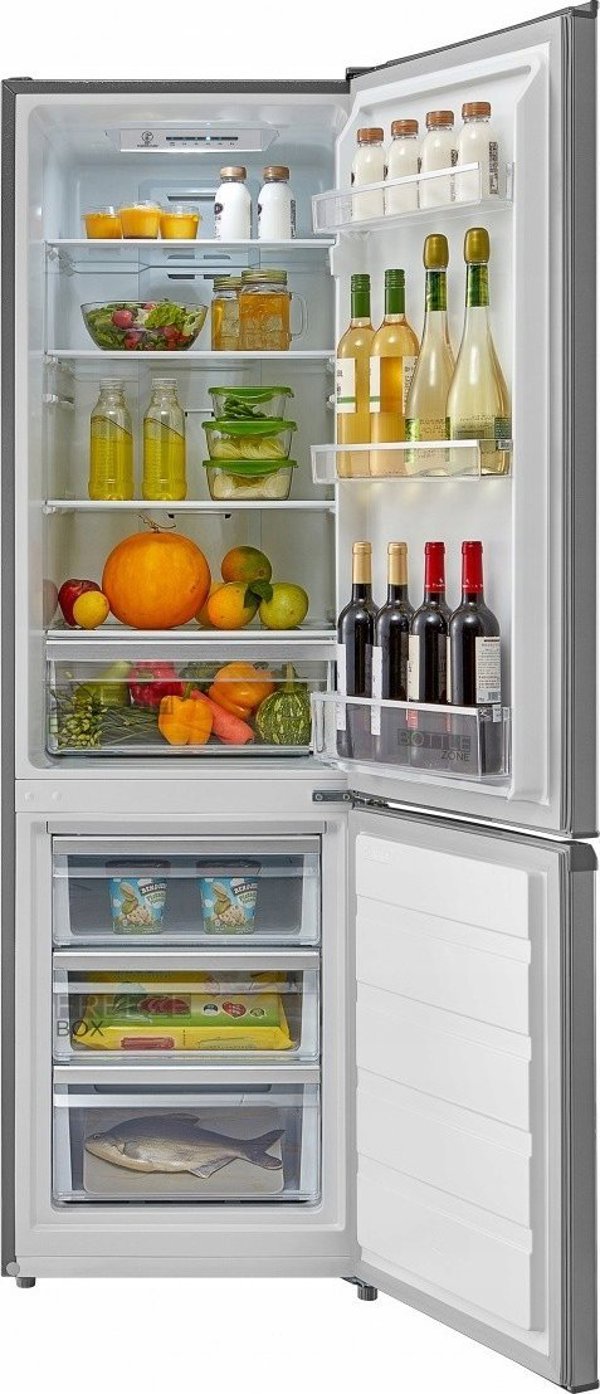 Ψυγειοκαταψύκτης Midea MDRB380FGE02A inox