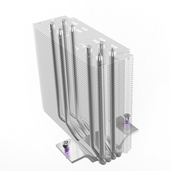 Tcomas Ψύκτρα CPU SJ-R400 4HP, Λευκό