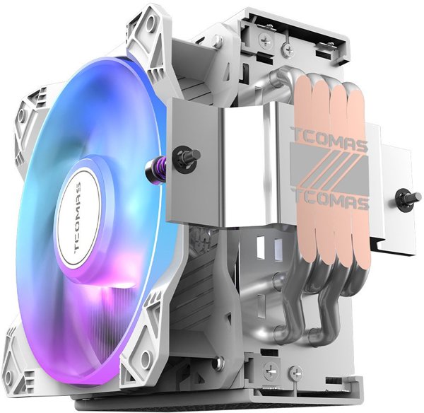 Tcomas Ψύκτρα CPU SJ-R400 4HP, Λευκό