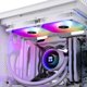 Chlodzenie wodne Thermalright Frozen Notte 240 ARGB V2 Biale