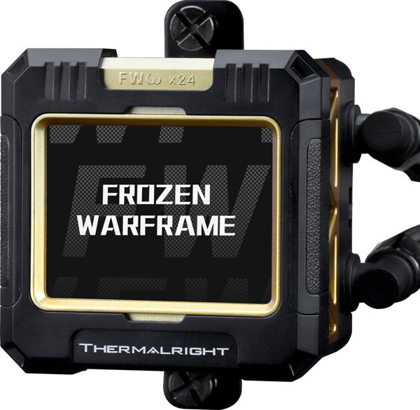Χλόντζενιε βόντνε Thermalright Frozen Warframe 360 ARGB Τσαρνε