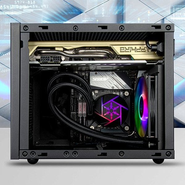 Υδρόψυξη SilverStone SilverStone VIDA 120 SLIM 120mm, υδρόψυξη (μαύρο)