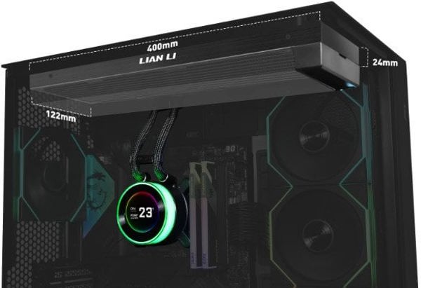 Χλότζενιε βόντνε Λιαν Λι Χινδροσφιφτ ΙΙ LCD-C 360Ν Φανλες (GHS2LCD36B)