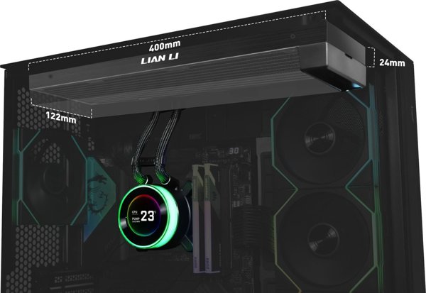 Χλότζενιε βόντνε Λιαν Λι Χινδροσφιφτ ΙΙ LCD-C 360Ν Φανλες (GHS2LCD36B)