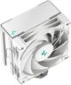 Deepcool AK400 WH Ψύκτρα Επεξεργαστή CPU, Λευκό Χρώμα, 4 Heat Pipes, 120mm FDB Ανεμιστήρας