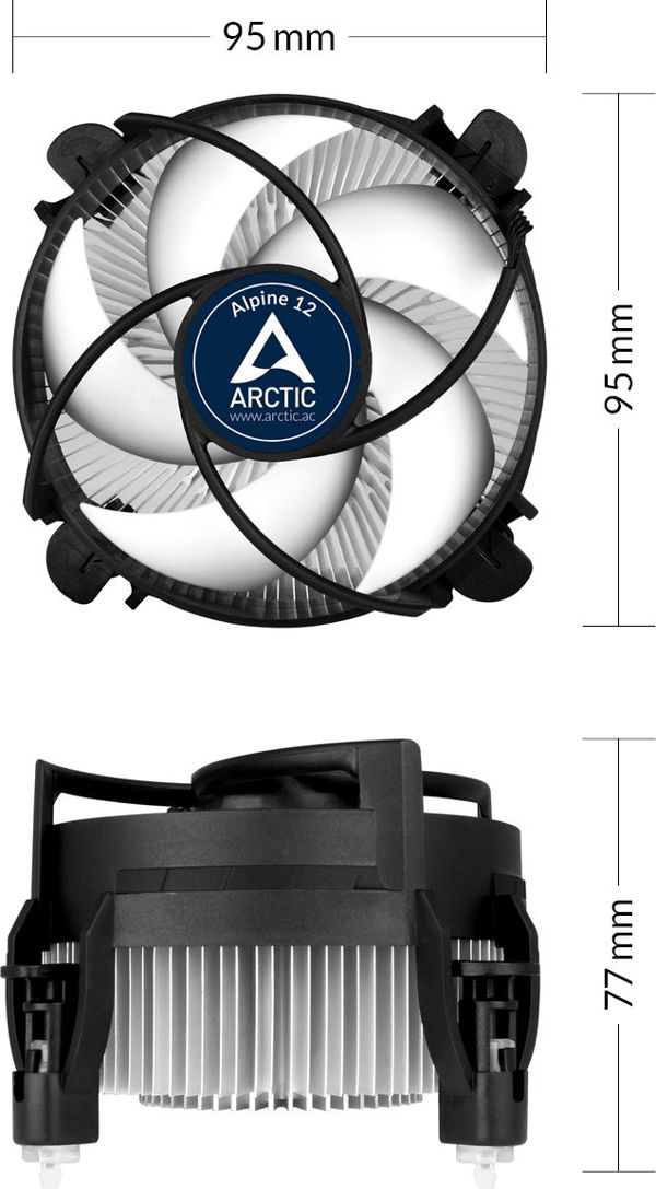 Ψύξη CPU Arctic Alpine 12 (ACALP00027A)
