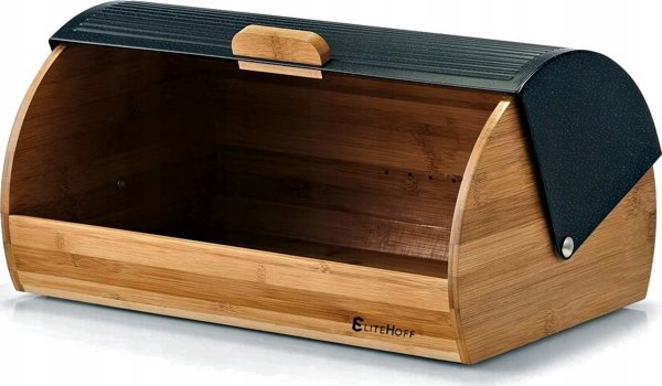 Elitehoff Bread Box Bamboo Bread Container E-6053 Lumarko! 13827681 5907768760533