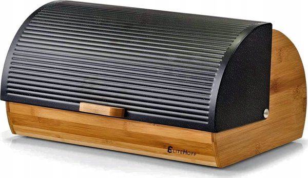 Elitehoff Bread Box Bamboo Bread Container E-6053 Lumarko! 13827681 5907768760533