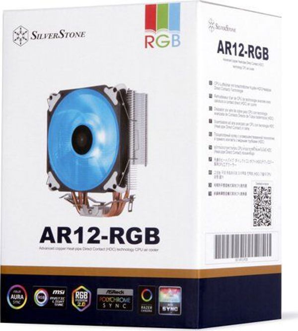 Ψύξη CPU SilverStone AR12 RGB (SST-AR12-RGB)