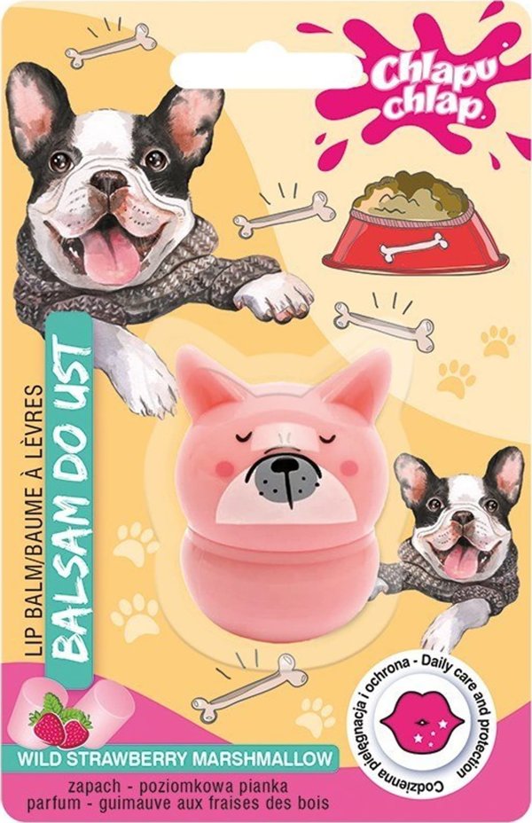 Chlapu Chlap CHLAPU CHLAP Lip Gloss Dog - φράουλα αφρός 7g