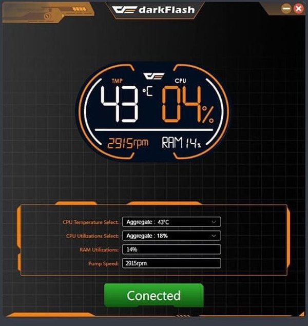 Υδρόψυξη επεξεργαστή Darkflash DH360D (λευκό)