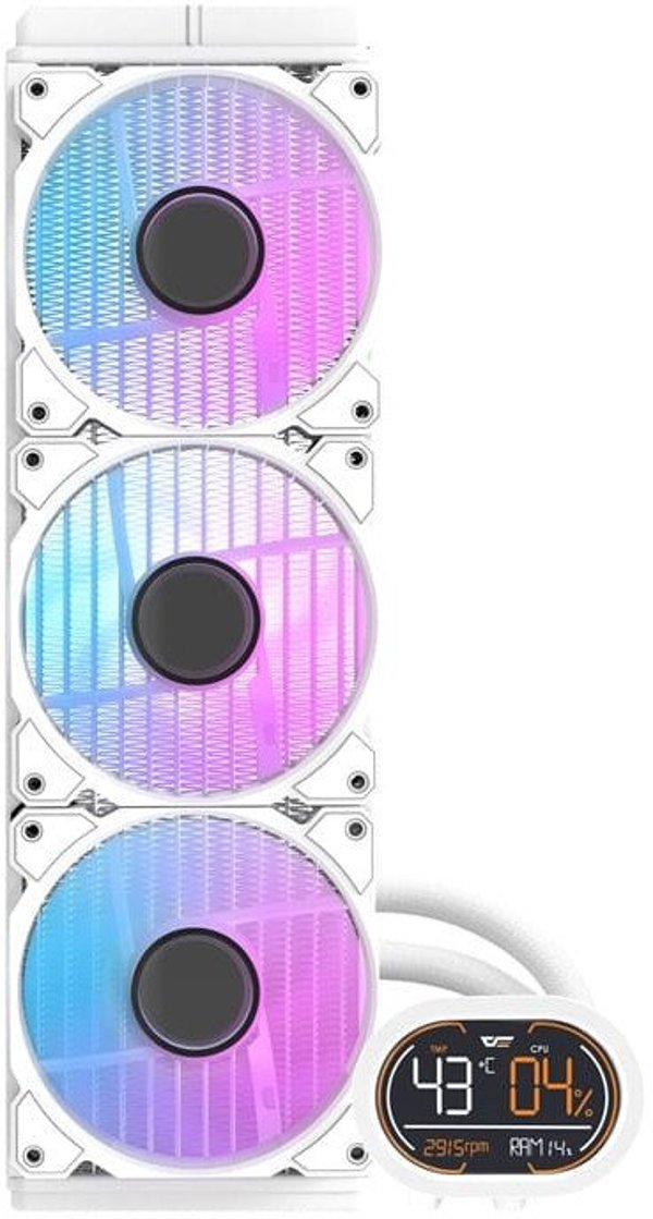 Υδρόψυξη επεξεργαστή Darkflash DH360D (λευκό)