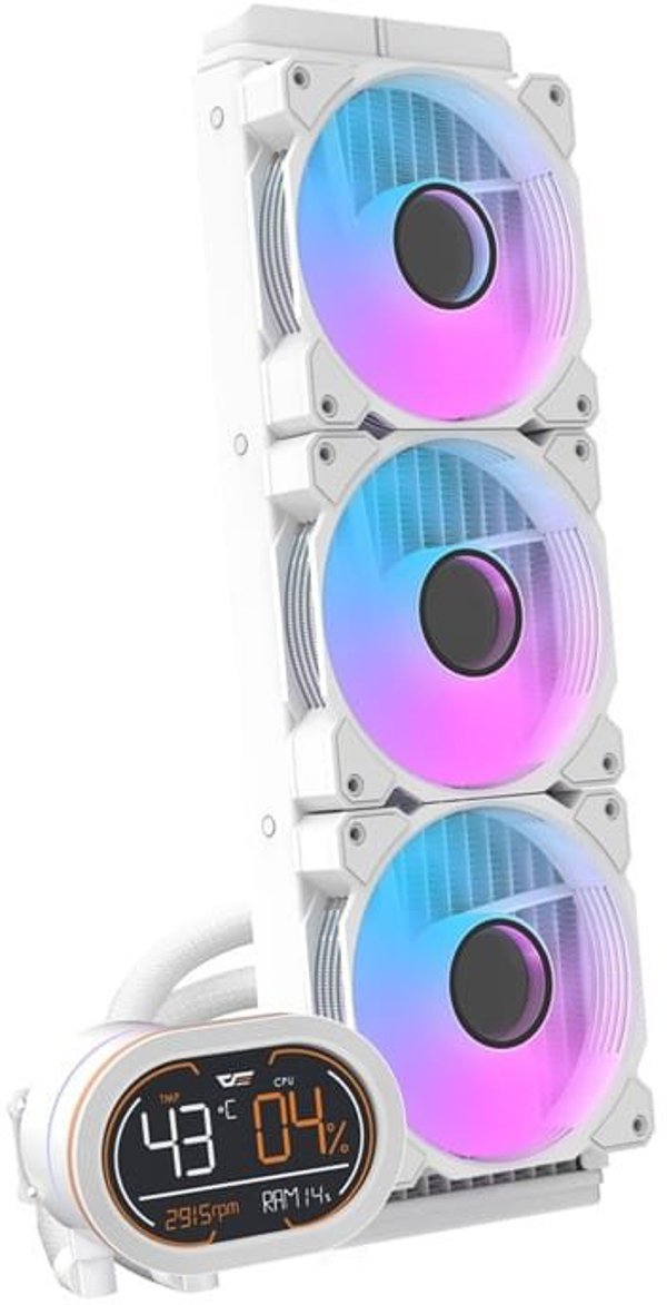 Υδρόψυξη επεξεργαστή Darkflash DH360D (λευκό)