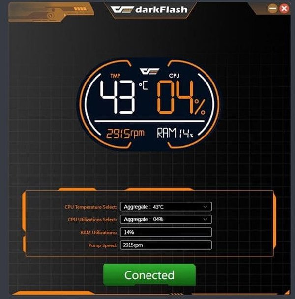 Υδρόψυξη επεξεργαστή Darkflash DH240D (λευκό)