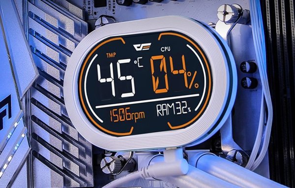 Υδρόψυξη επεξεργαστή Darkflash DH240D (λευκό)