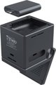 Choetech T632-F Ασύρματος Φορτιστής 3 σε 1, 15W, Μαύρο