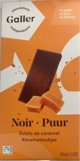 Σοκολάτα Galler Noir Eclats De Caramel, 80 g