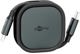 Chowany kabel USB-C, 1 m, czarny srebrny