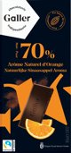 Σοκολάτα Galler Μαύρη Πορτοκάλι, 80 γρ
