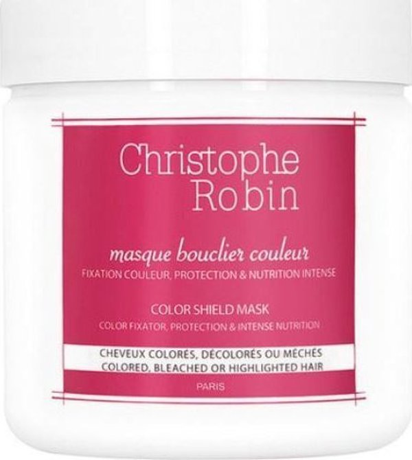 Μάσκα Κρέμας Περιποίησης Μαλλιών Christophe Robin, Colour Shield, Για Προστασία Χρώματος, 1000 ml Για Γυναίκες