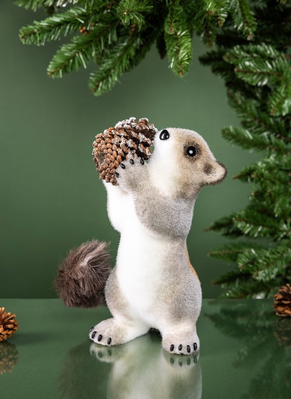 CHRISTMAS_TO ΔΙΑΚΟΣΜΗΤΙΚΟΣ ΣΚΙΟΥΡΟΣ 30CM B41497AR-9B