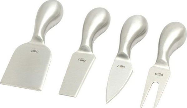 Cilio CILIO Piave σετ μαχαιριών για τυριά, 12,5 εκ., 4 τεμ. πολυλειτουργικό