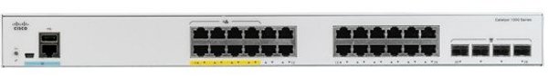 Cisco Cisco Catalyst C1000-24FP-4G-L, 24x10/100/1000, 4xSFP, PoE - REFRESH