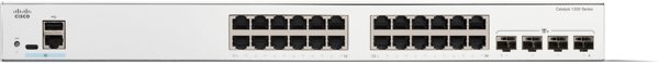 Cisco Catalyst C1200-24T-4X-RF Διαχειριζόμενος Διακόπτης Δικτύου L2/L3 Gigabit Ethernet Λευκός