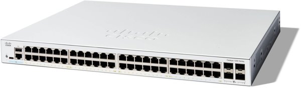 Cisco Catalyst C1200-48T-4X-RF διαχείριση δικτύου Διαχειριζόμενος L2/L3 Gigabit Ethernet (10/100/1000) Λευκό